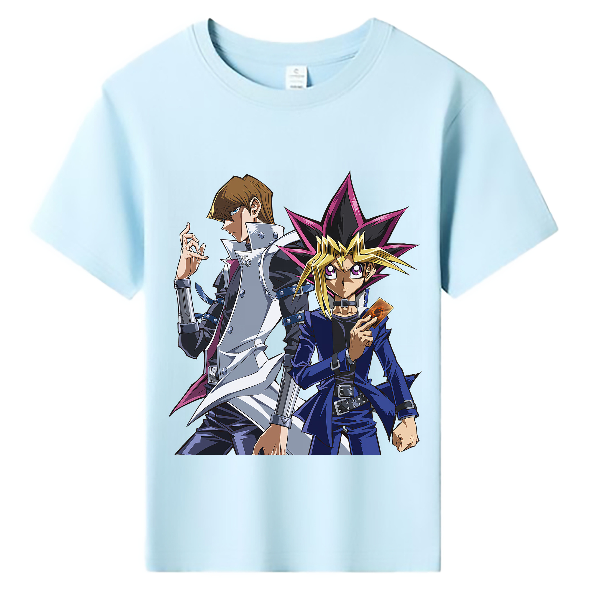 （画像用） 遊☆戯☆王 Yu-Gi-Oh! 綿100％キッズTシャツ（フロントプリント）